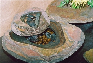 Hot Sell Slate Carving Fountain Sculptured Fountain , Cheap Slate Fountain , Interior Fountain & Exterior Fountain , Slate Fountain for Home Decoration , Stone Slate Indoor and Outdoor Decoration
