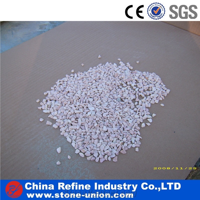 Pink Mini Pebble for Garden , Garden Decorated Pebbles , White Mini Gravel & Gravels & Cobbles & River Pebble Stone & Cobble Stone