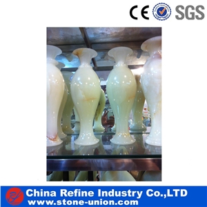 Premium Onyx Flower Vases Interior Decoration , Modern Sculpture,Home Decorative Vases,Interior Design,Home Decor Products