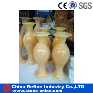 Premium Onyx Flower Vases Interior Decoration , Modern Sculpture,Home Decorative Vases,Interior Design,Home Decor Products