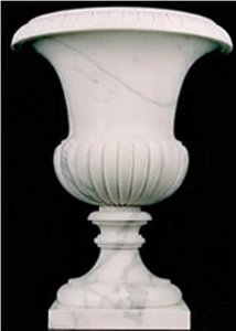 Round Garden Planters Bowl Pots , Round Flower Planter Box & Planter Pots , Granite Carved Landscaping Planters and Outdoor Vase
