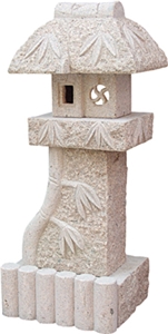 Stone Carved Lanterns, White Granite Lanterns