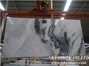 Landscape Painting Marble/River and Mountain Wave Jade Big Slabs,China White Marble Tiles & Slabs
