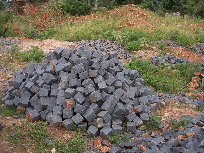 Cobble Stone, Cube Stone, Granite Cobblestones