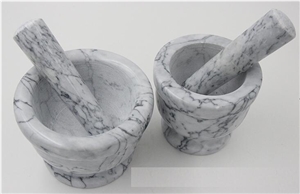 Stone Mortar and Pestle, White Marble Mortar and Pestle Stone Mortar and Pestle, White Marble Mortar and Pestle