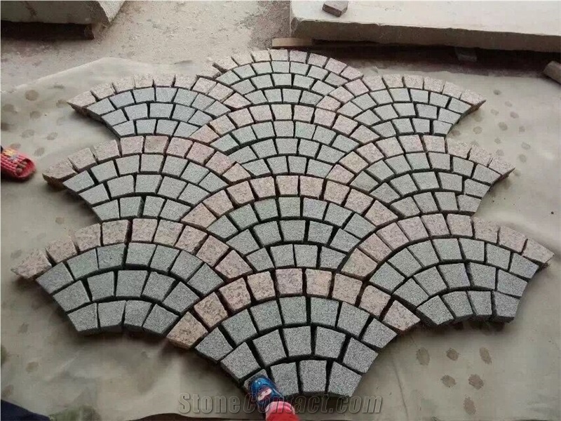 China Grey G603 Granite & Red Porphyry Cube Stone Pavers Patio /Grey Cubic Paverments/Landscaping Stone,Exterior Stone