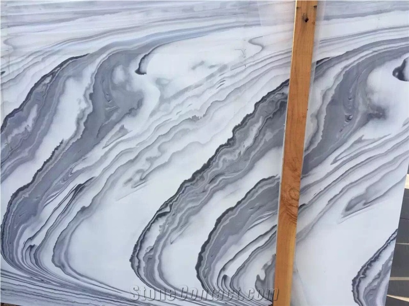Juparana Nano Crystallized Galss Stone Slabs & Tiles/Sea Wave Solid Surface Engineered Stone Slabs