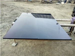 China Absolute Black Countertop Factory Price, Black Granite Countertop