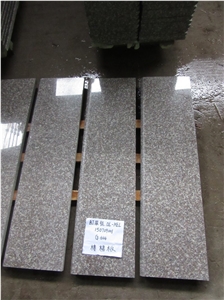 G664 Luoyuan Red Granite Stair Riser Polished Round Edge Competitive Price