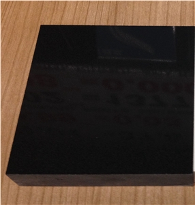 Pure Black Artificial Marble Stone Panels, Black Color Artificial Stone Polished Slabs/Tiles, Absolute Black Caesarstone