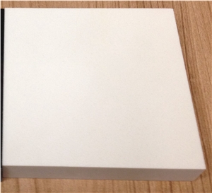 Pure White Artificial Marble Stone Panels, White Color Artificial Stone Polished Slabs/Tiles