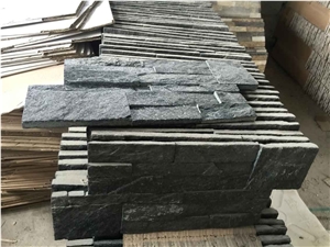 Black Pearl Slate Cultured Stone, Culture Stone Wall Slate