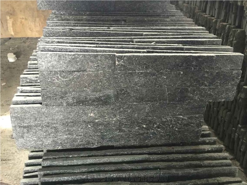 Black Pearl Slate Cultured Stone, Culture Stone Wall Slate
