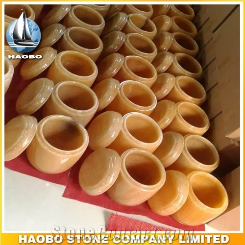 Natural Stone Cremation Urns Wholesale Beige Marble Cremation Urns