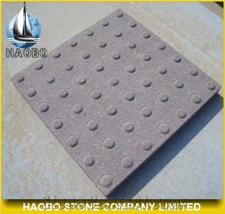 Walkway Pavers, Round Pin Blind Paving Stone