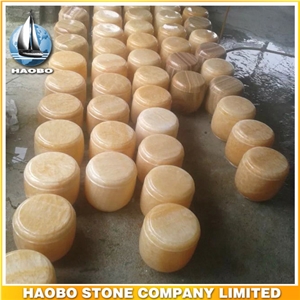 Wholesale Cremation Urn Made Of Marble, Beige Marble Cremation Urns