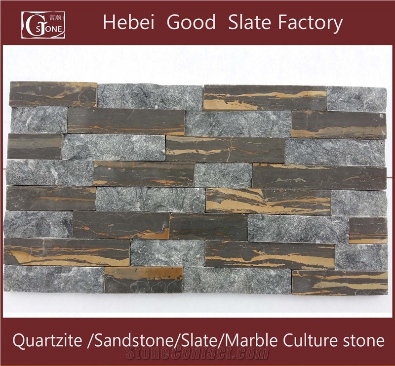 China Quartizte Cultured Stone for Wall Cladding