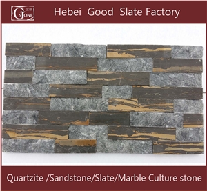 China Quartizte Cultured Stone for Wall Cladding