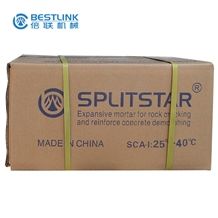 Splitstar Expansive Mortar for Rock Cracking,Rock Splitting,Expansive Mortars,Expansive Cement,Expansive,Rock Demolition,Silent Expansive,Non-Explosive Cracking,Non-Explosive Expansive,Chemical Demoli