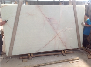 White Onyx Slabs Polished, Elazığ Beyaz Oniks, White Elazig Onyx