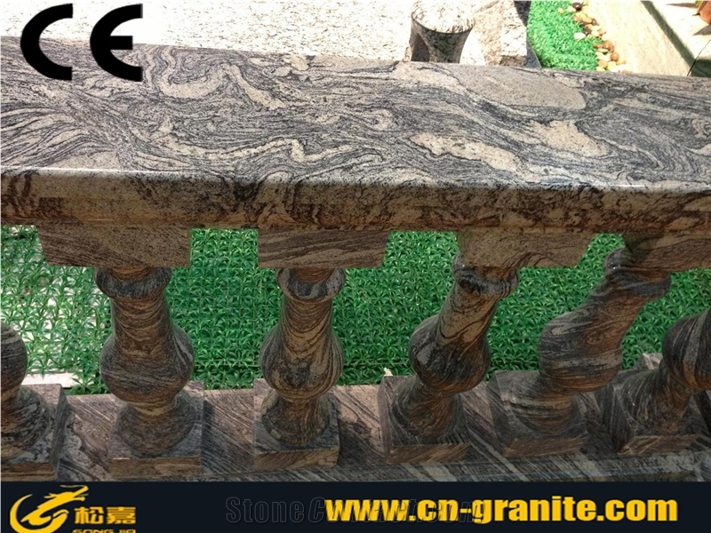 China Juparana Granite Balustrade & Railings