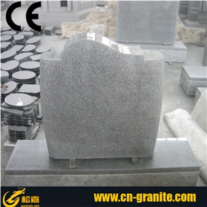 G603 Granite Double Heart Monument,Heart Shaped Tombstone,Heart Tombstone,Heart Shape Monument,Chinese Granite Headstones,Headstones Designs，