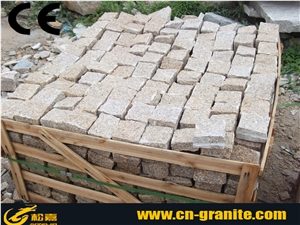 G682 China Granite Paving,Granite Sets,Paving Stone,Wholesale Paving Stones,Garden Landscape,Stepping Pavers