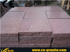 Red Porphyry Granite Paving Stone,Red Porphyry Granite Paver,Lanscape Stone