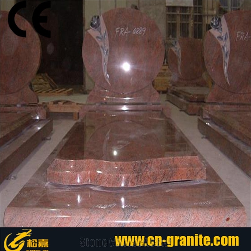 Red Tombstones,China Red Monuments,Garnet Rush Marble Tombstone Design,Monument Design,Western Style Tombstones,Custom Monuments,Engraved Tombstones,Cheap Tombstones,