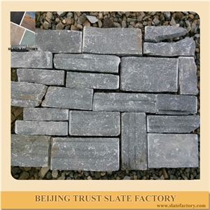 Ostrich Green Quartzite Stacked Ledged Stone Siding,Cultural Stacked Stone Facade,Stack Stone Veneer,Stacked Stone Panels, Stacked Wall Cladding
