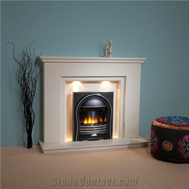 Marble and Stone Fireplace, Fireplace Surrounds