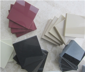 Black Artifical Nano Crystallized Glass Panel Slab