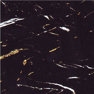 India Black Gold Marble tiles & slabs,  black polished granite floor tiles, walling tiles 