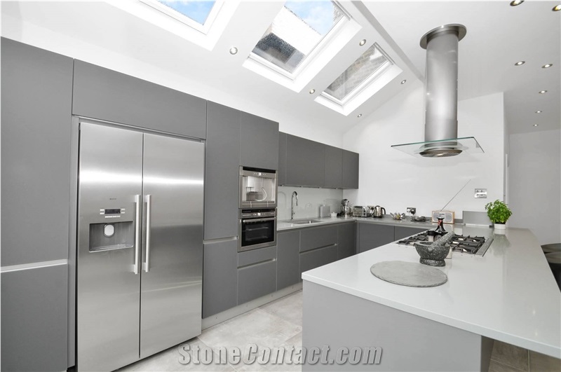 Bestone Quartz Stone with Bright Surface, Easy Wipe, Easy Clean