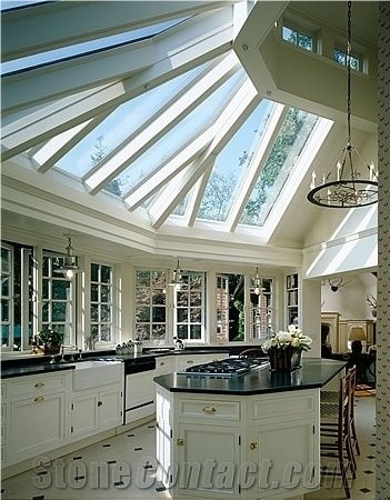 Black Corian Stone Polished Surfaces Custom Countertops 3cm Thick Available Slab Size 3000mm*1400mm
