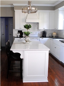 Bst Marble Like Quartz Stone Slab for Pre-Fabricated Kitchen Tops Customized Countertop with Stylish Performance Of Veined Movement and Pattern