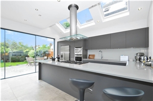 Export-Oriented Wholesaler Of Man-Made White Corian Stone Apply in Kitchen Countertop and Tabletops Thickness 2/3cm with the Perfect Final Touch