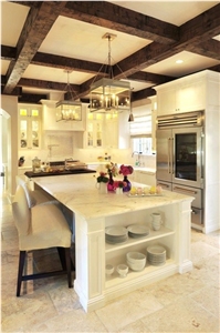 The Beautiful and Friendly Solution for Kitchen Countertops by Corian Stone Standard Sizes 126 *63 and 118 *55 with Eased Edges,Safety Guaranty