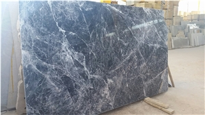 Blue Storm Marble, Marmol Blue Storm Slabs , Grey Polished Marble Floor Tiles, Wall Tiles
