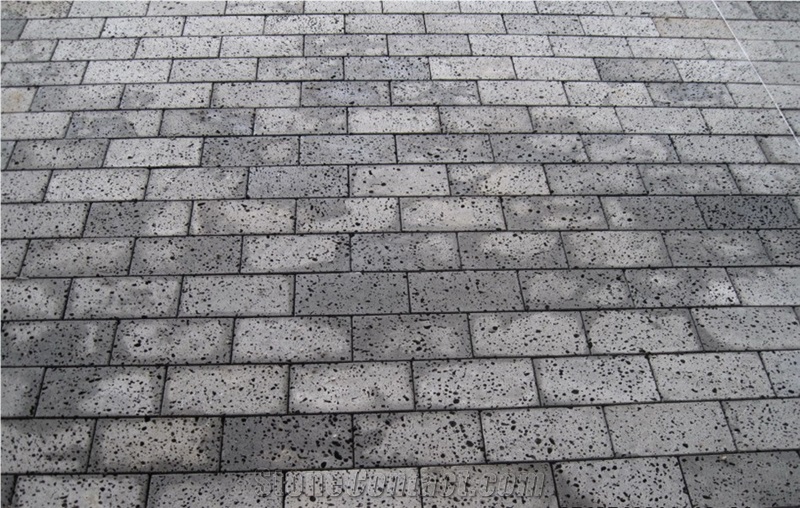 Lava Stone Lava Basalt Tile & Slab Volcanic Stone with Big Holes