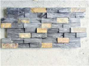 China Black & Rustic Slate Cultured Stone/Slate Culture Stone/Culture Slate/Slate Wall Cladding China Black & Rustic Slate Cultured Stone/Slate Culture Stone/Culture Slate/Slate Wall Cladding