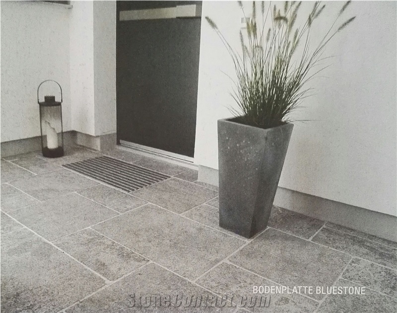 China Blue Stone Tiles & Slabs,China Blue Stone Flooring Tiles,Outdoor Blue Stone Tiles, China Blue Stone Bluestone Pavers/Roman Pattern
