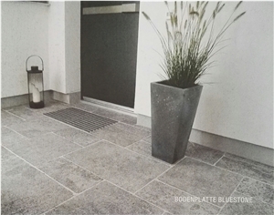 China Blue Stone Tiles & Slabs,China Blue Stone Flooring Tiles,Outdoor Blue Stone Tiles, China Blue Stone Bluestone Pavers/Roman Pattern