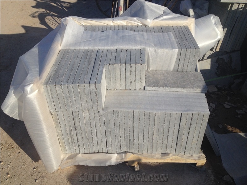China Blue Stone Tiles & Slabs,China Blue Stone Flooring Tiles,Outdoor Blue Stone Tiles, China Blue Stone Bluestone Pavers/Roman Pattern