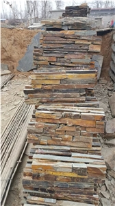 China Multicolor Slate Cultured Stone/Slate Culture Stone/Culture Slate/Slate Wall Cladding