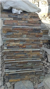 China Multicolor Slate Cultured Stone/Slate Culture Stone/Culture Slate/Slate Wall Cladding