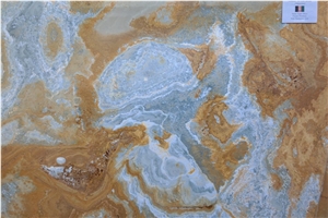Onice Avion Blue Slabs & Tiles, Flooring Tiles