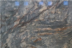 Verde Fusion Granite Tiles & Slabs, Green Granite Floor Tiles, Flooring Tiles