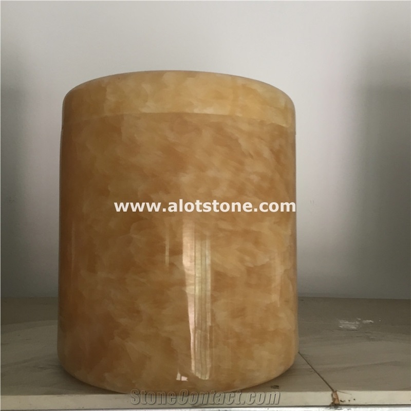 Honey Onyx Urns Turkey Yellow Onyx Memorial Urns