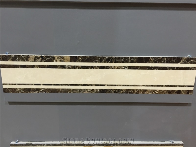 Water-Jet Marble Pattern Border
